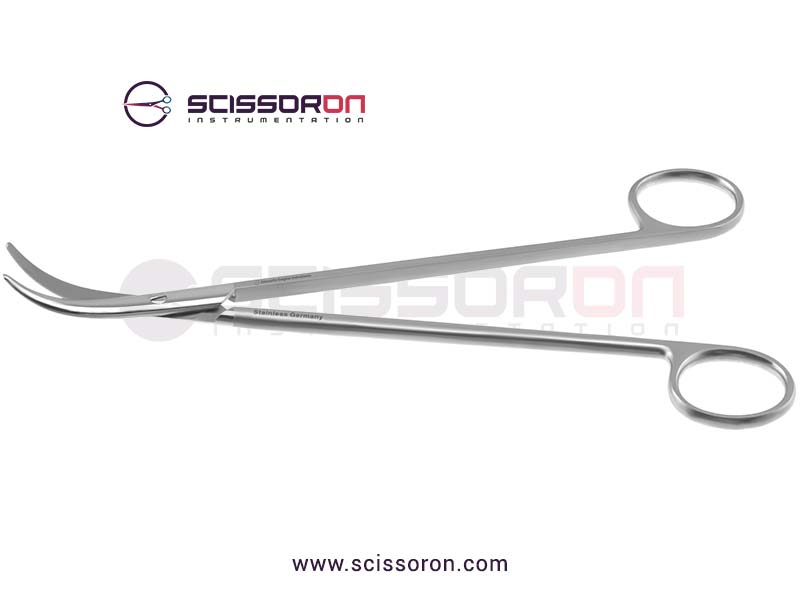 DeBakey-valve-scissors-7-1-2-long-curved-blades-blunt-tips-ring-handle