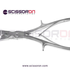 Liston-Stille-bone-cutting-forceps-10-1-2'',double-action,-straight-jaws,-spring-handle