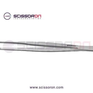 Kolbel-forceps,-8-1-4'',straight,-1x2-teeth,-serrated-jaws,-flat-handle_00