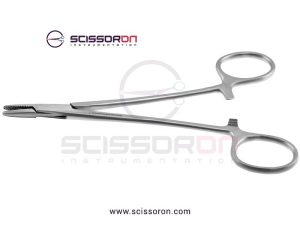 Baumgartner-needle-holder-serrated-jaws-with-grove-01