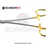 Halsey-needle-holder-5in-smooth-jaws-left-handed