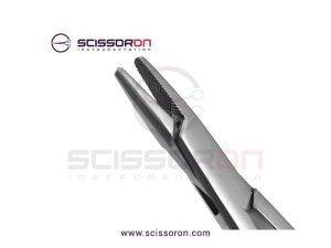 Hegar-Baumgartner-needle-holder-Serrated-Jaws-02