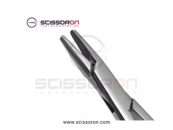 Hegar-Baumgartner-needle-holder-Serrated-Jaws-02