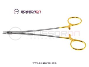 Ryder-micro-needle-holder-TC-Insert-jaw-Lefty