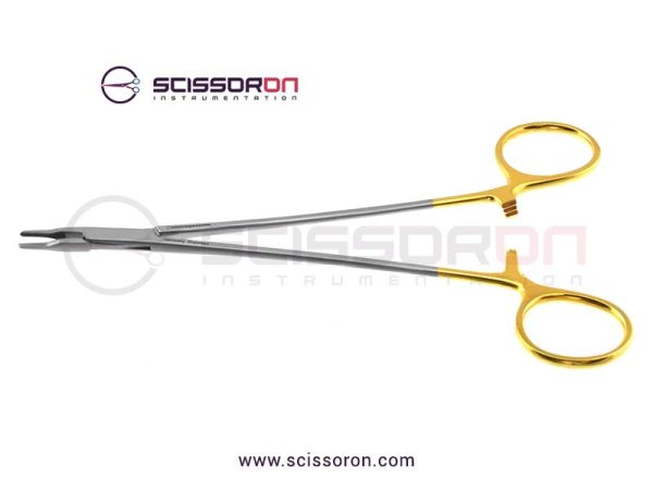 Ryder-micro-needle-holder-TC-Insert-jaw-Lefty