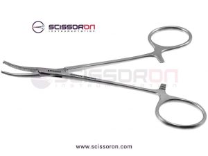 Halstead-hemostatic-mosquito-forceps-Curved-Delicate-Jaws