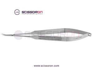 Jacobson-Microsurgical-Scissor-Sharp-End-Curved-Blades