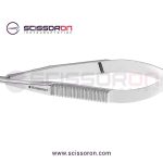 McPherson-Castroviejo-corneal-section-scissor-curved-right