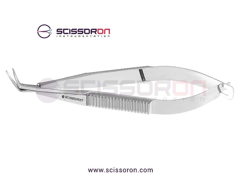 McPherson-Castroviejo-corneal-section-scissor-curved-right
